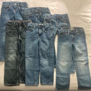 Lot of (6) Size Five Straight Jeans